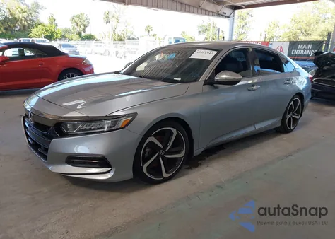 2018 Honda Accord Sport из США, поврежденный, VIN 1HGCV1F38JA254087